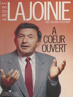 cover image of À cœur ouvert